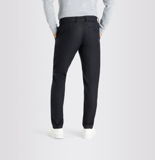 MAC LENNOX Chino - Midnight Herringbone Grey - 6332-01-0634L-193P