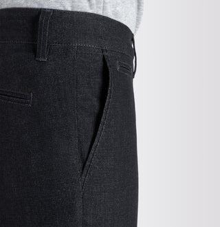 MAC LENNOX Chino - Midnight Herringbone Grey - 6332-01-0634L-193P