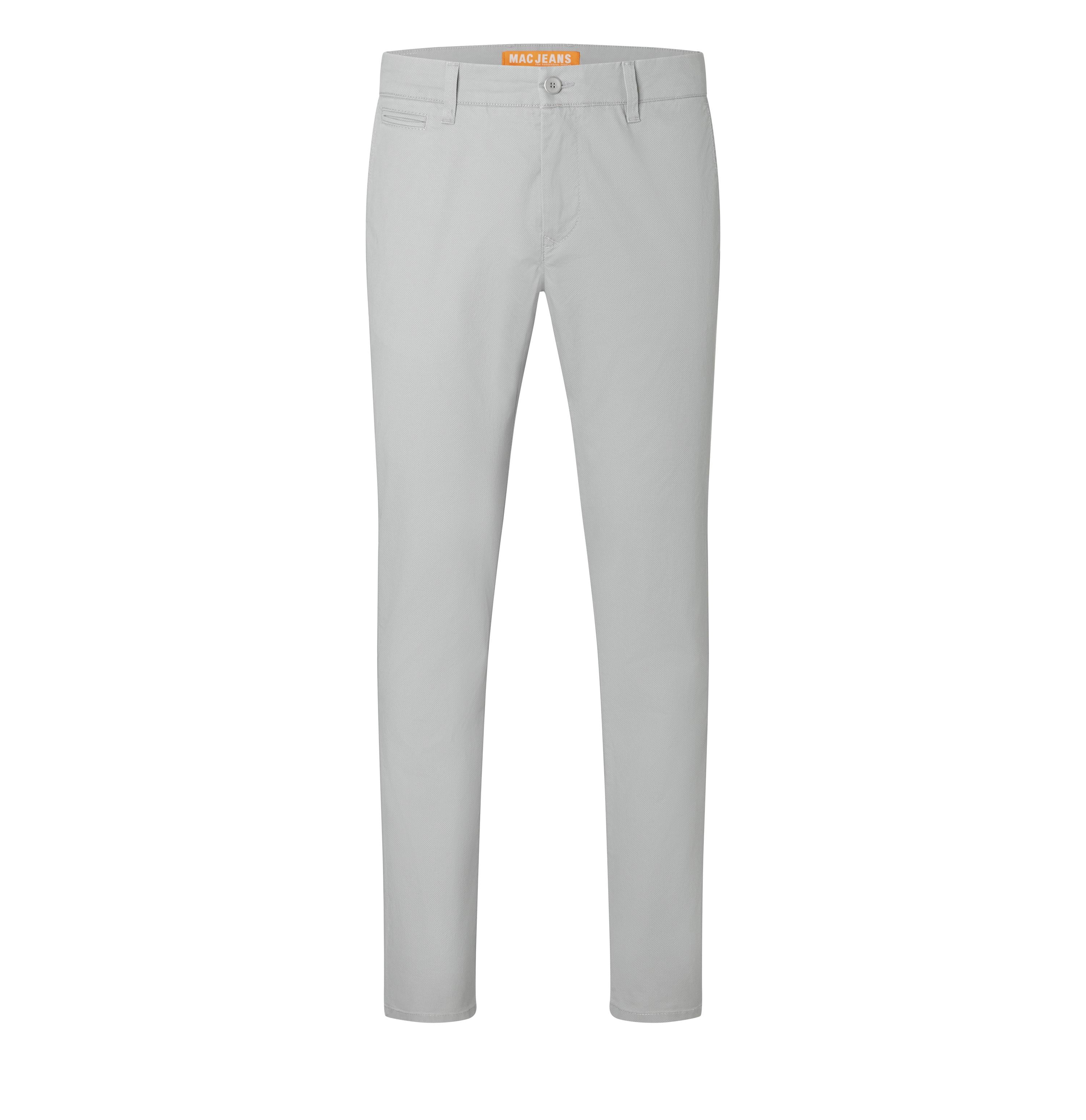 MAC LENNOX Chino - Silver Mist Grey - 6332-01-0646L-051B