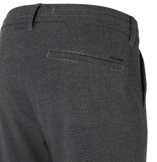 MAC LENNOX Sporthose - Dark Charcoal Checks - 6333-00-0703L-077K