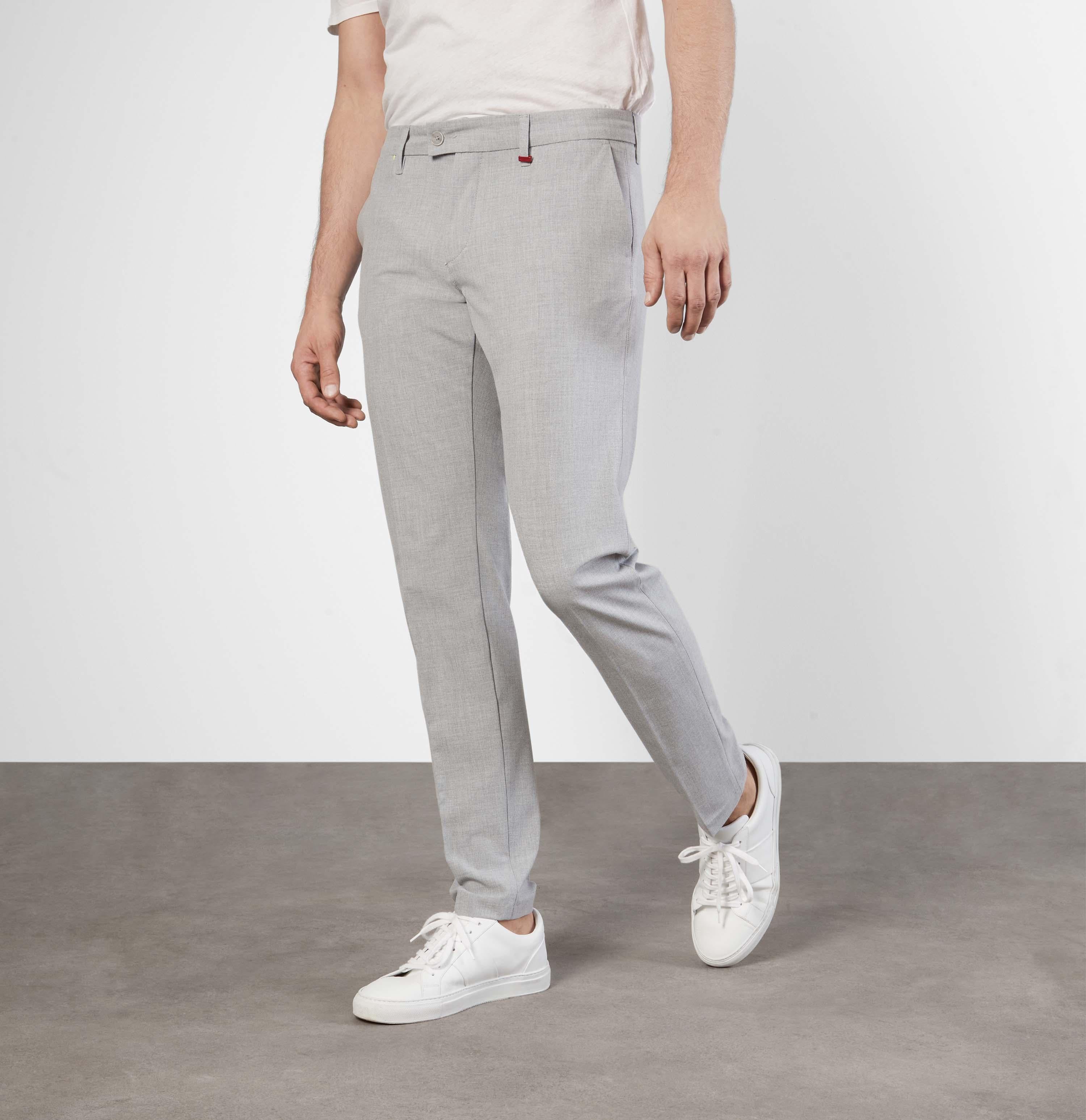 MAC LENNOX CARBONIUM BI-STRETCH Modern Fit - Light Fogstone Grey - 6344-00-0702L 55 von MAC
