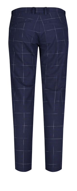 MAC LENNOX CARBONIUM BI-STRETCH Chisel Check Navy - 6344-00-0702L 196K
