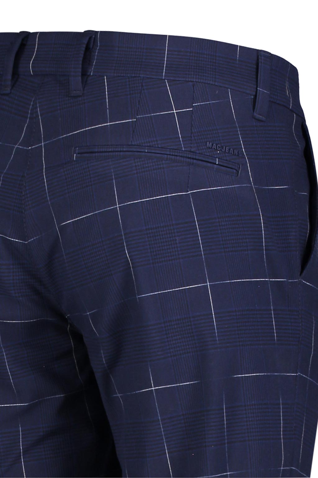 MAC LENNOX CARBONIUM BI-STRETCH Chisel Check Navy - 6344-00-0702L 196K von MAC