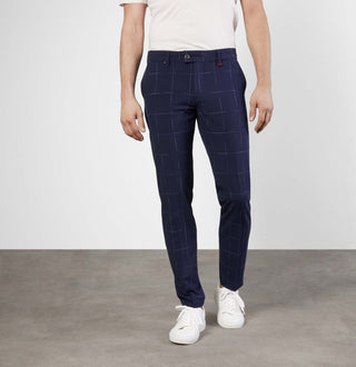 MAC LENNOX CARBONIUM BI-STRETCH Chisel Check Navy - 6344-00-0702L 196K
