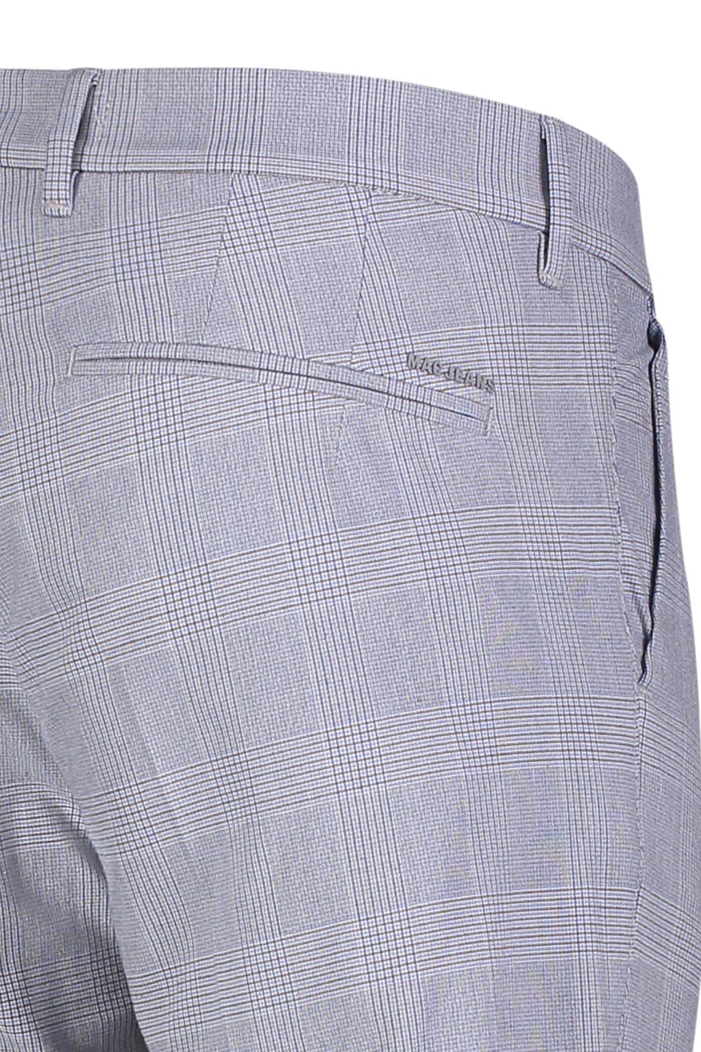 MAC LENNOX Chino - Silver Mist Check - 6344-00-0702L 335K von MAC