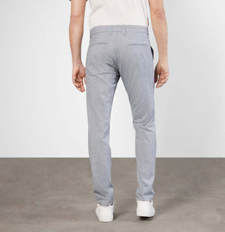 MAC LENNOX Chino - Silver Mist Check - 6344-00-0702L 335K