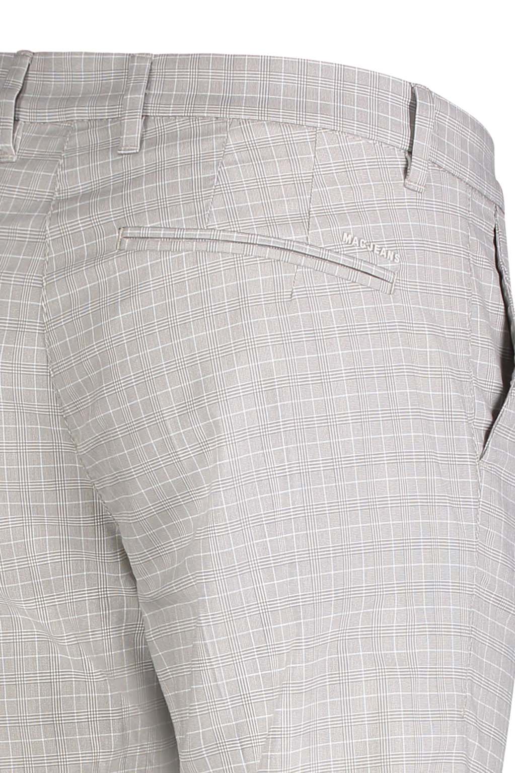 MAC LENNOX Chino - Frosted Linen Check - 6344-00-0704L-039K von MAC