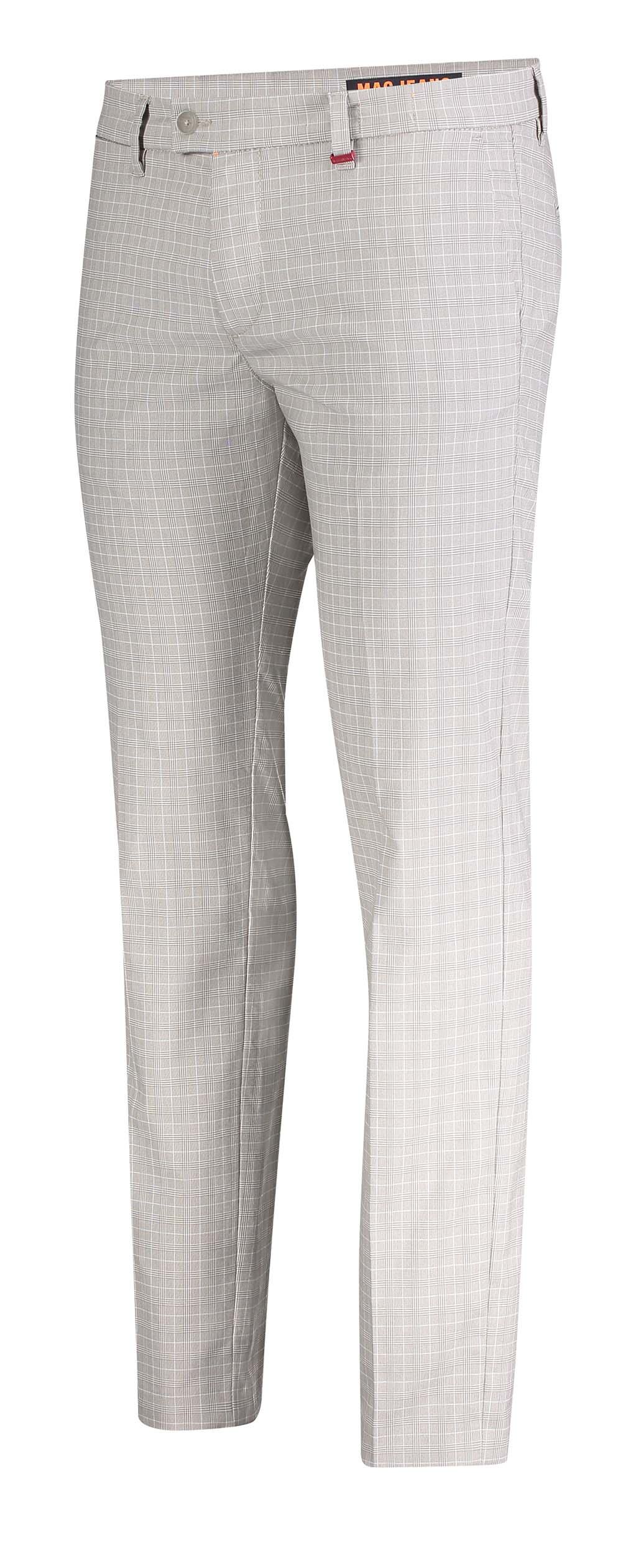 MAC LENNOX Chino - Frosted Linen Check - 6344-00-0704L-039K von MAC