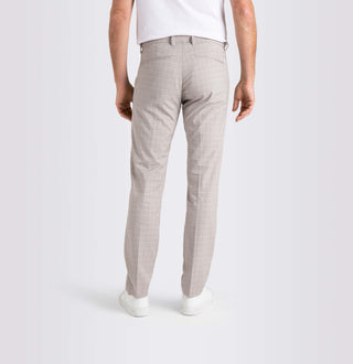 MAC LENNOX Chino - Frosted Linen Check - 6344-00-0704L-039K