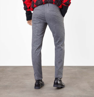 MAC LENNOX Chino - Harbour Herringbone - 6344-00-0732L-074F