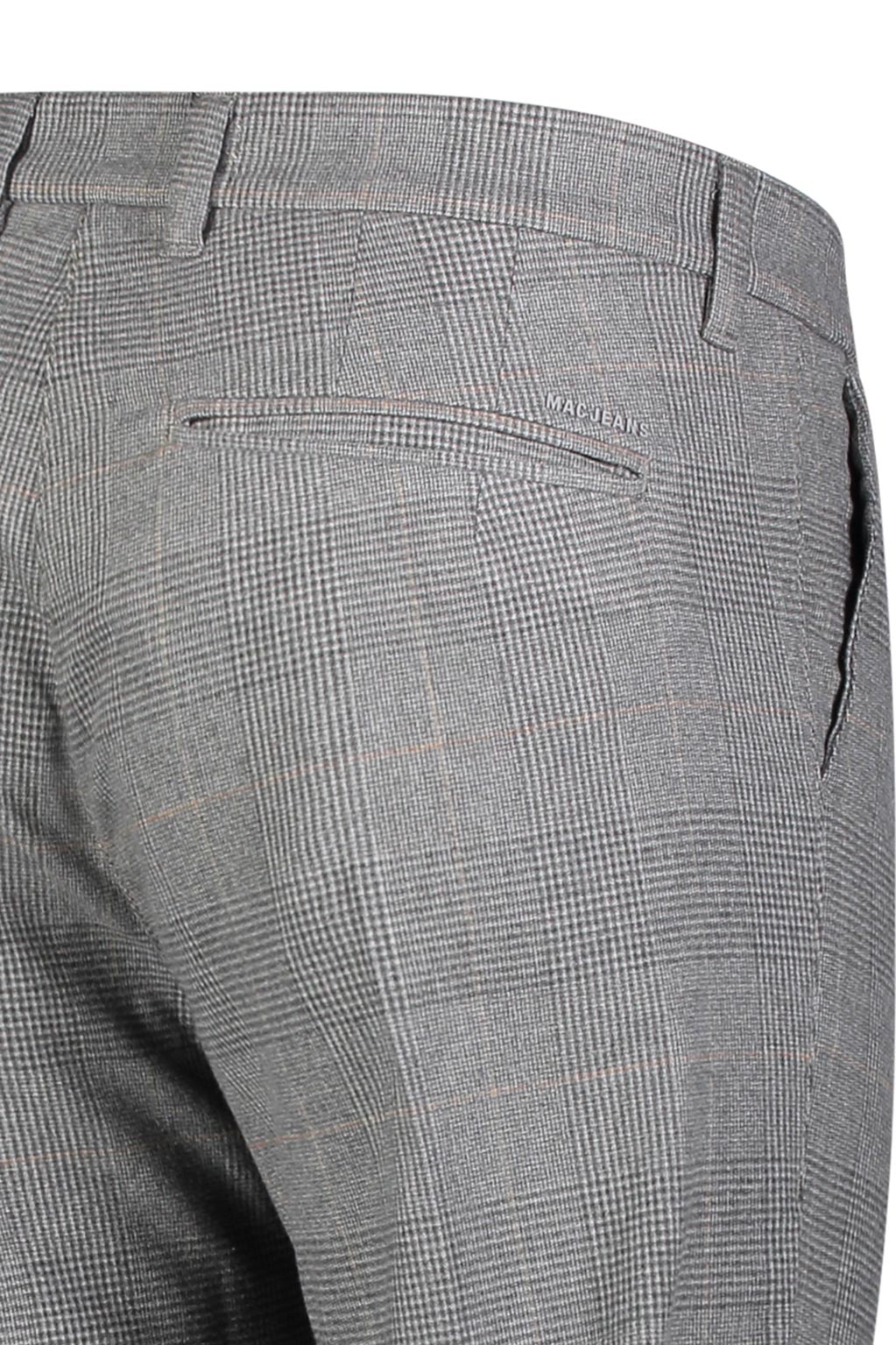 MAC LENNOX Chino - Steel Dusk Check - 6344-00-0732L-074K von MAC