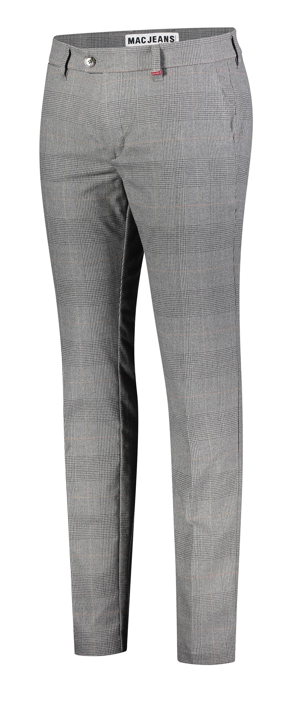 MAC LENNOX Chino - Steel Dusk Check - 6344-00-0732L-074K von MAC