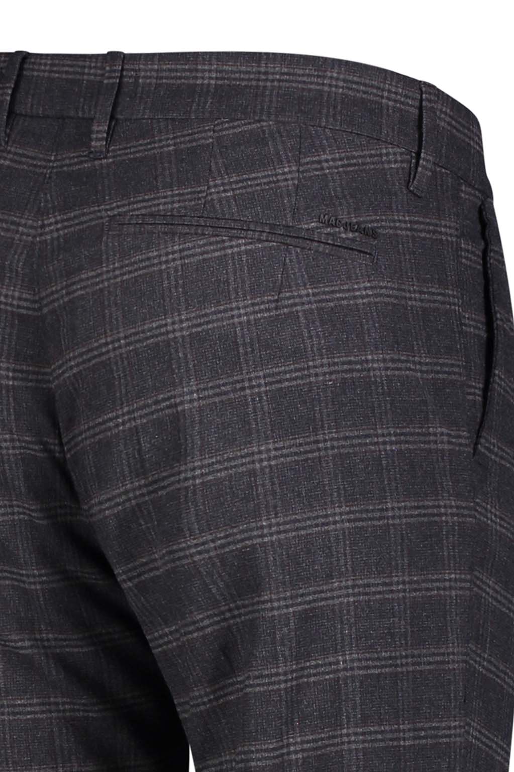MAC LENNOX Chino - Smoky Grid Navy - 6344-00-0732L-195K von MAC