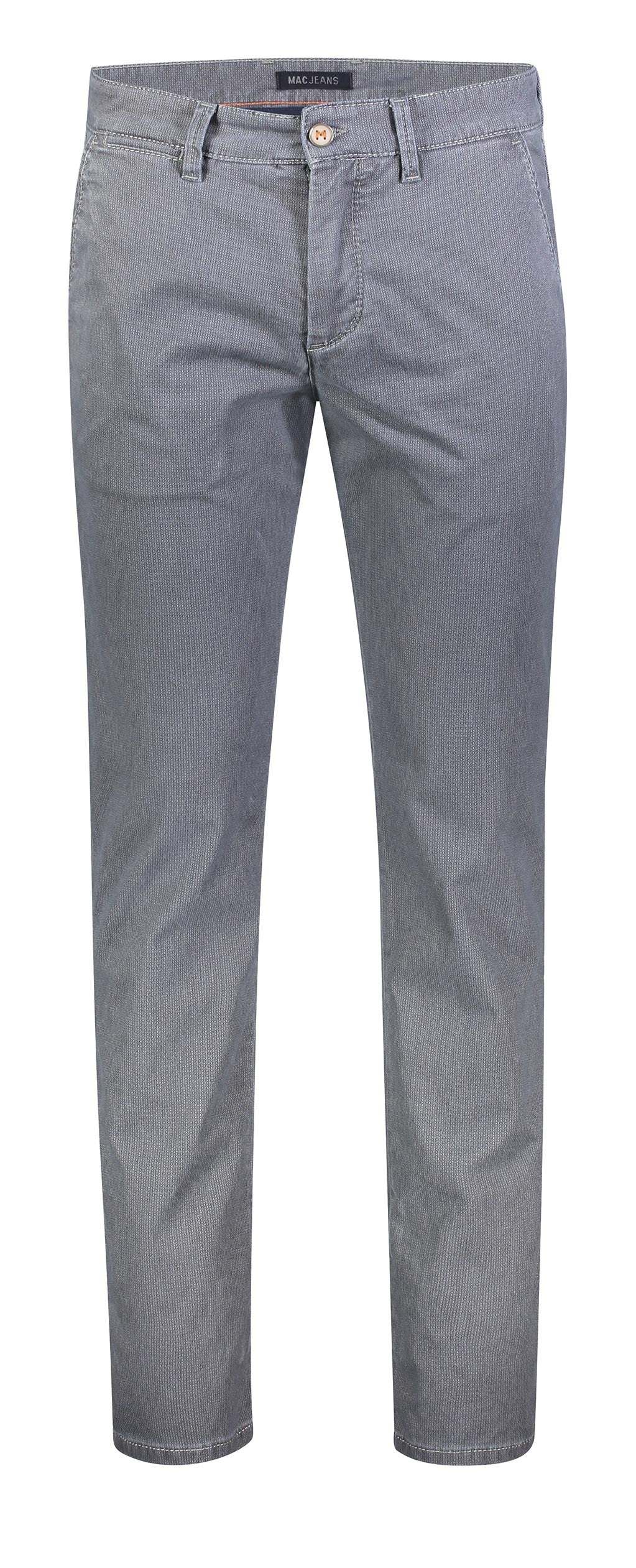 MAC LENNOX Chino - Steel Indigo Grey - 6365-00-0664L-043I