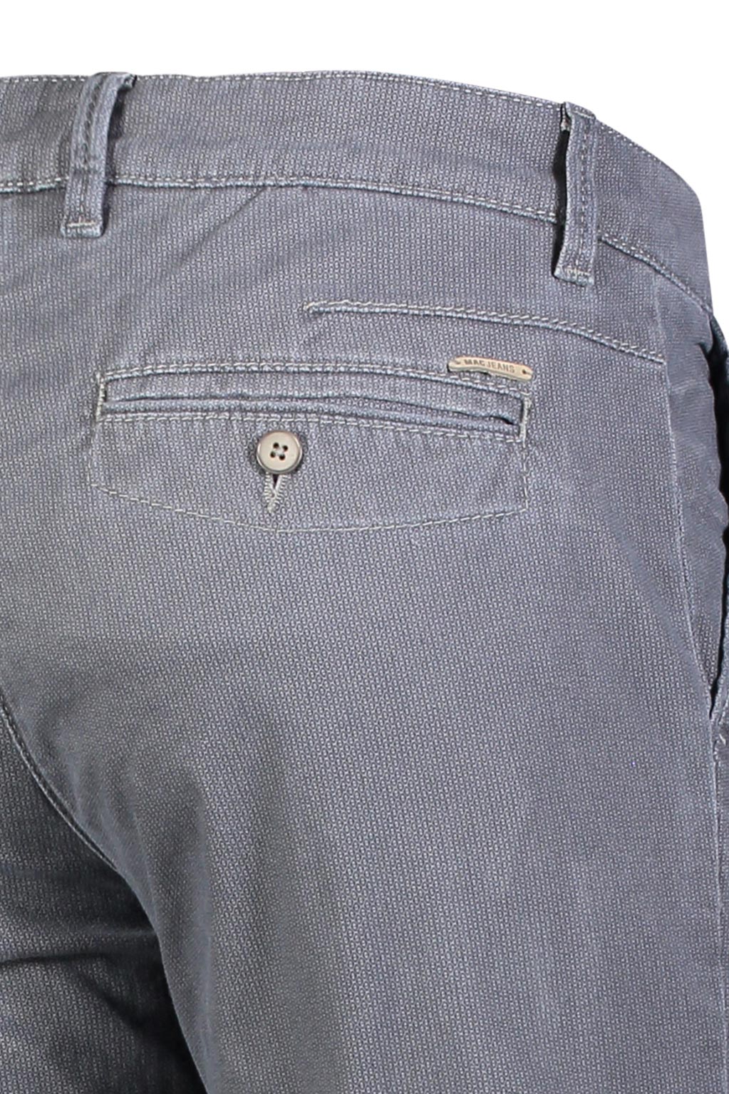 MAC LENNOX Chino - Steel Indigo Grey - 6365-00-0664L-043I von MAC