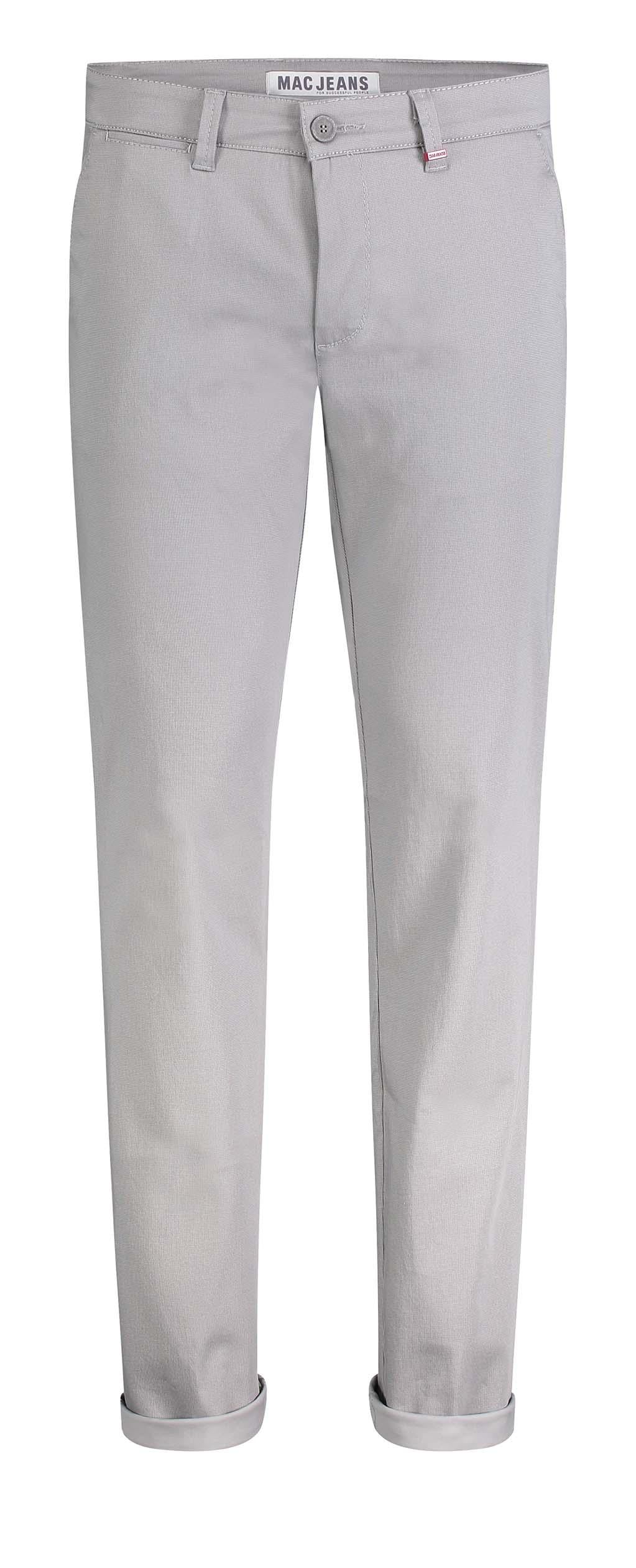 MAC LENNOX Chino - Silver Mist Grey - 6365-00-0670L-042B