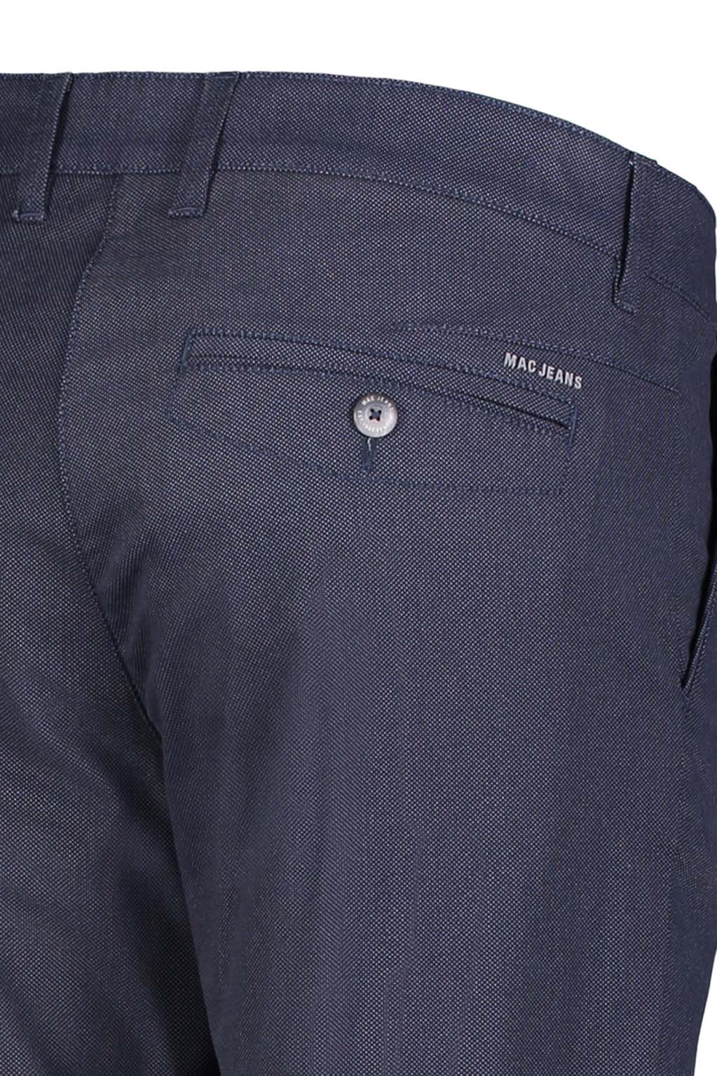 MAC LENNOX Chino - Midnight Indigo Herringbone - 6365-00-0678L-146B von MAC