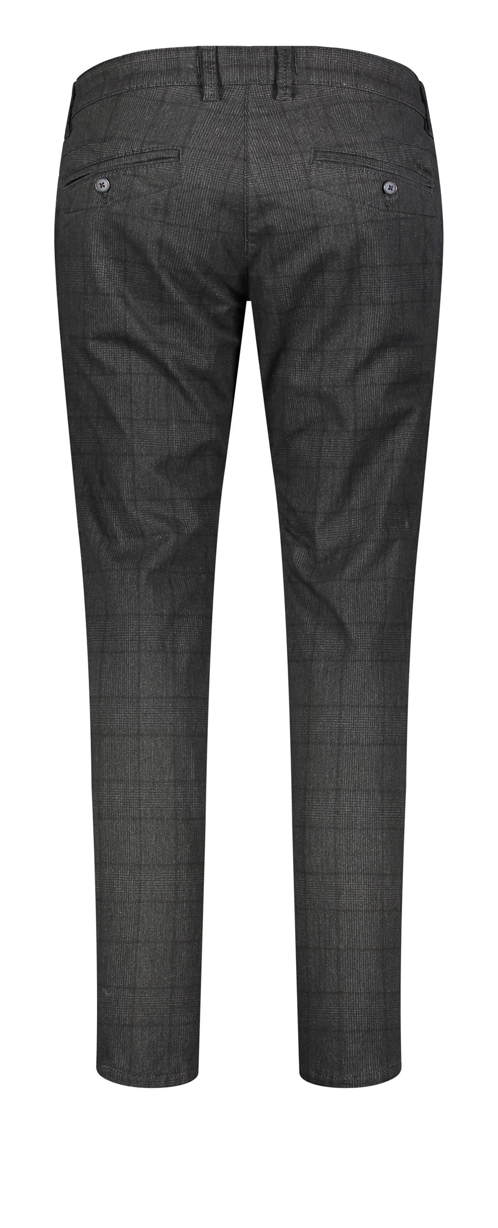 MAC LENNOX Chino - Slate Check Shadow - 6365-00-0679L-077K