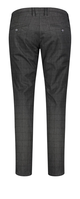 MAC LENNOX Chino - Slate Check Shadow - 6365-00-0679L-077K