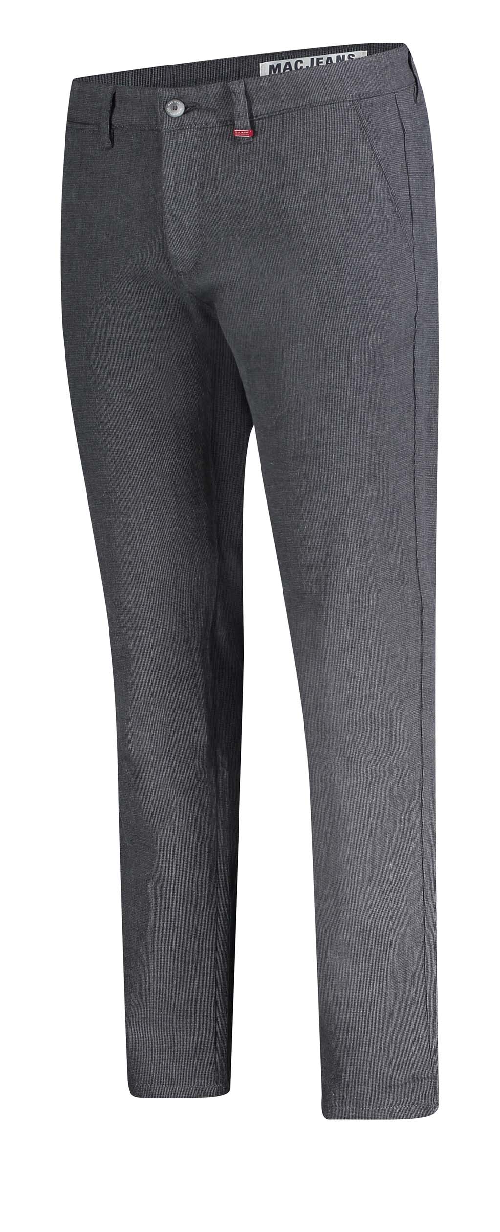 MAC LENNOX Gabardine Hose - Slate Gingham Blue - 6365-00-0751L-074P von MAC