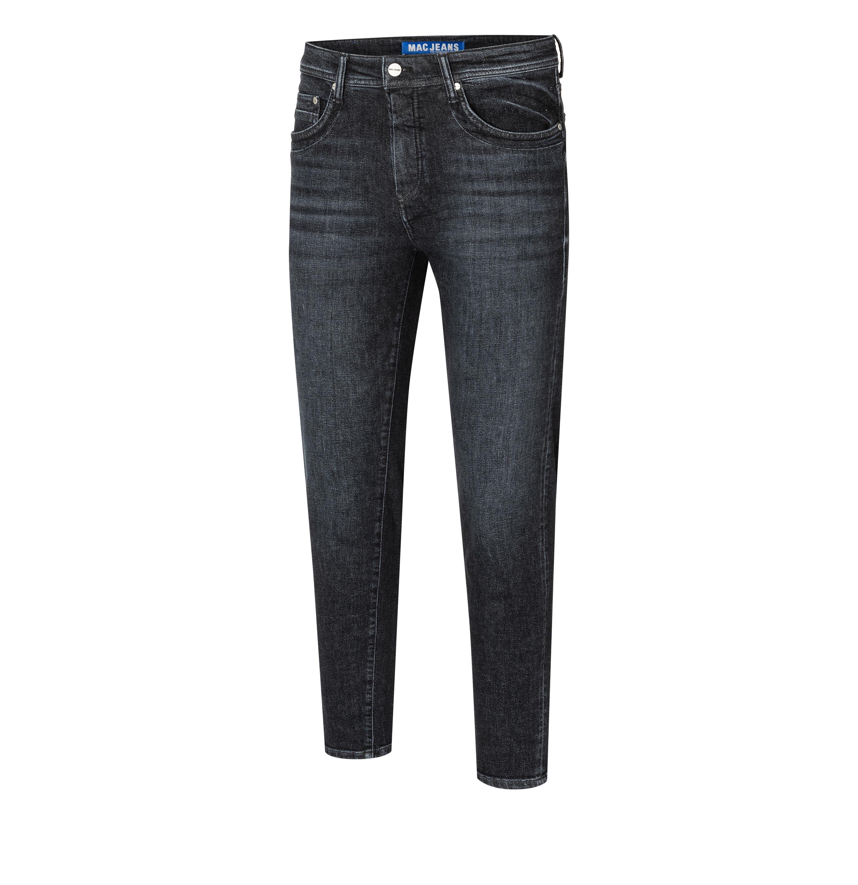 MAC GARVIN Tapered Jeans - Smoky Graphite Wash - 6650-00-1980L-H882 von MAC