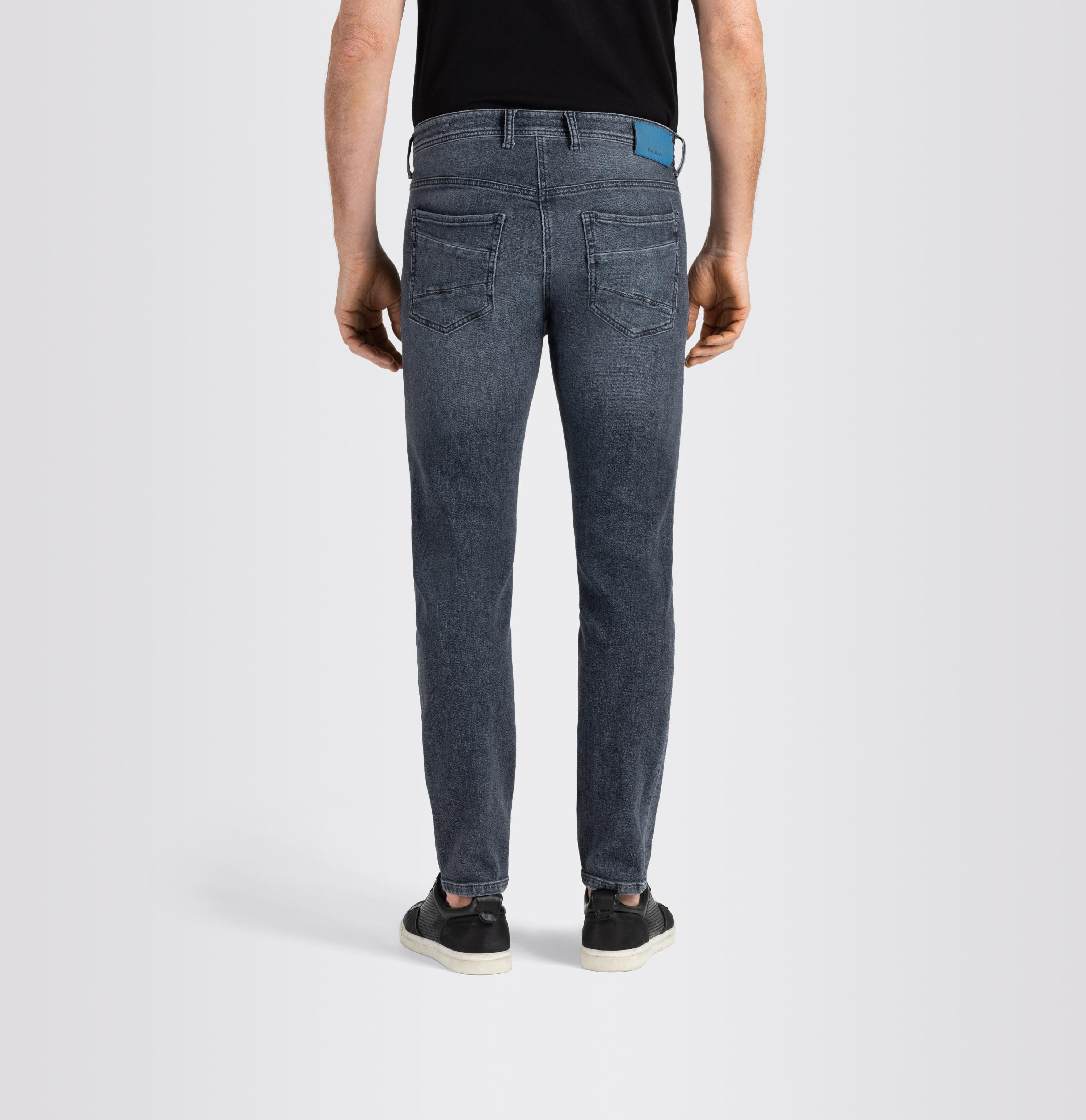 MAC GARVIN Tapered Jeans - Smoky Graphite Wash - 6650-00-1980L-H882 von MAC