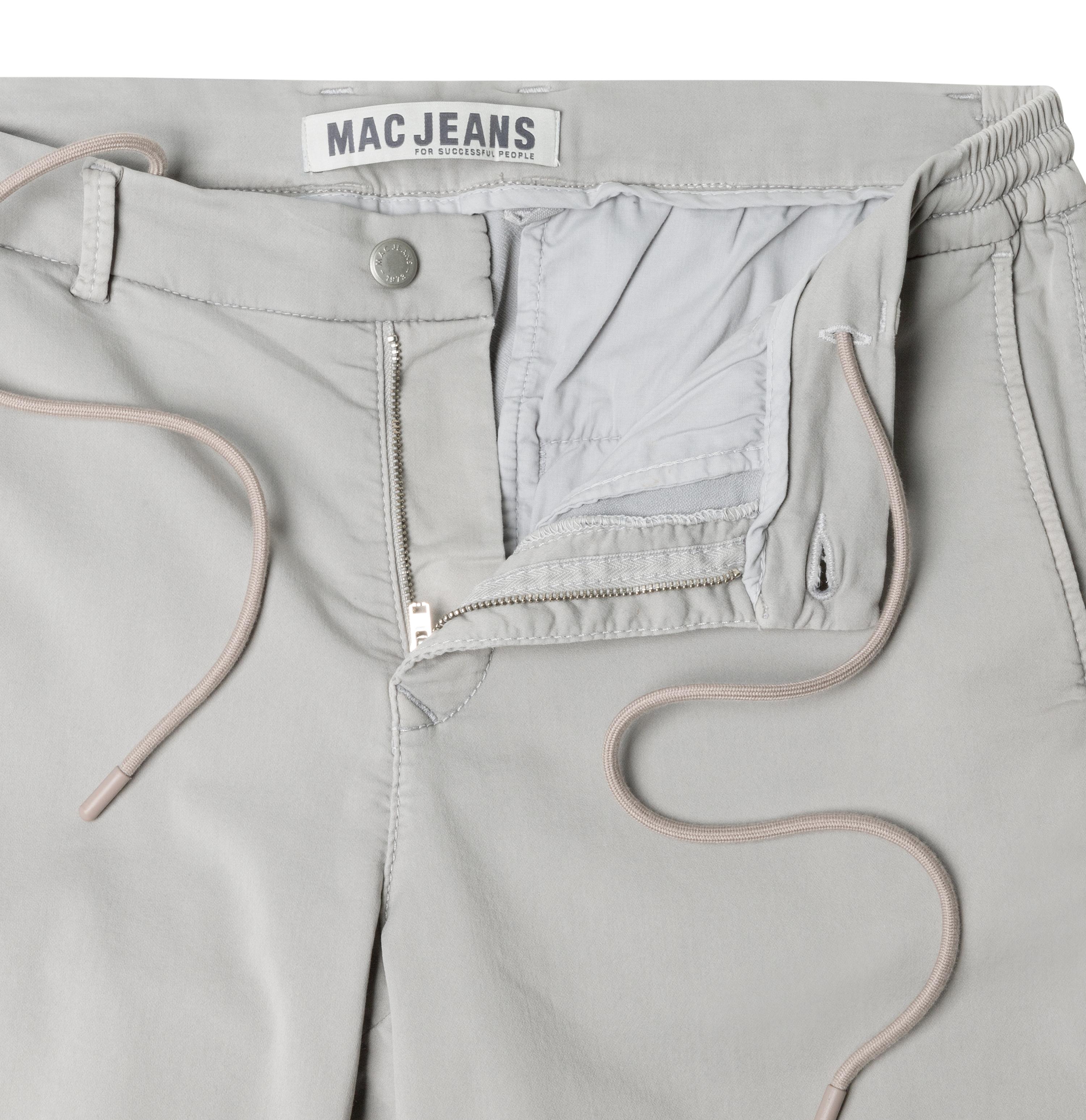 MAC Jog'n Jeans Shorts - Fog Pearl Beige - 6691-PP-0993L-209W