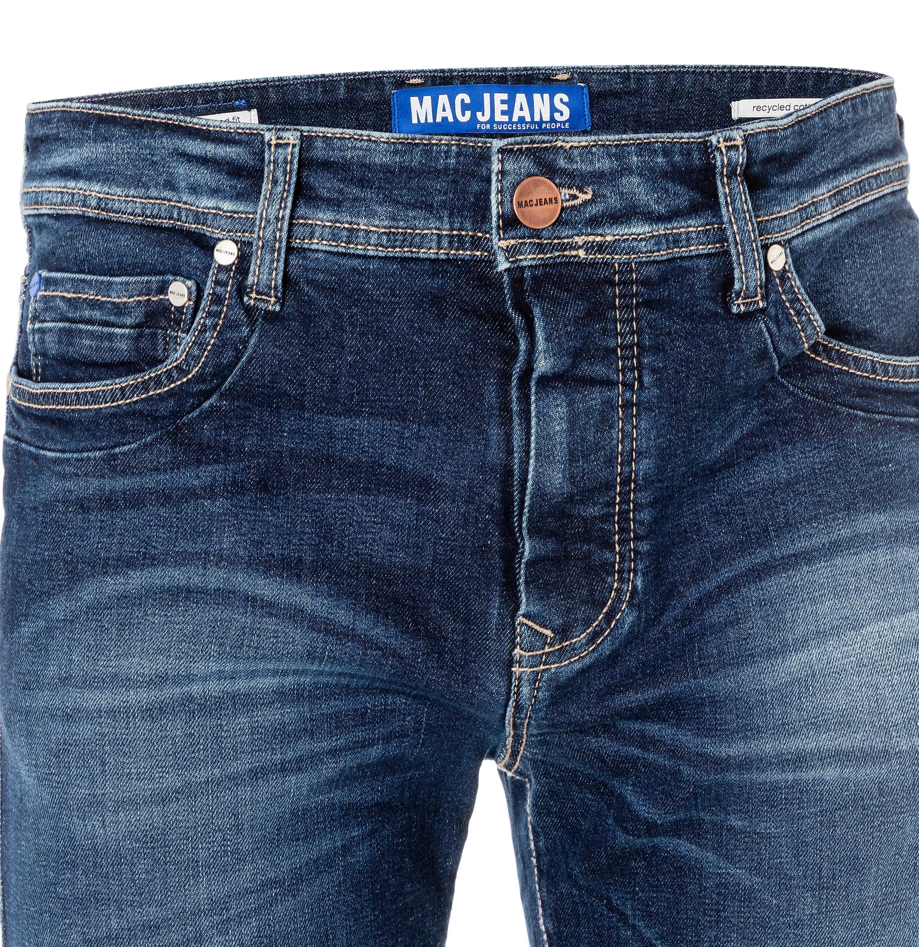 MAC GARVIN Short - Night Indigo Wash - 6694-00-1980-H777 von MAC
