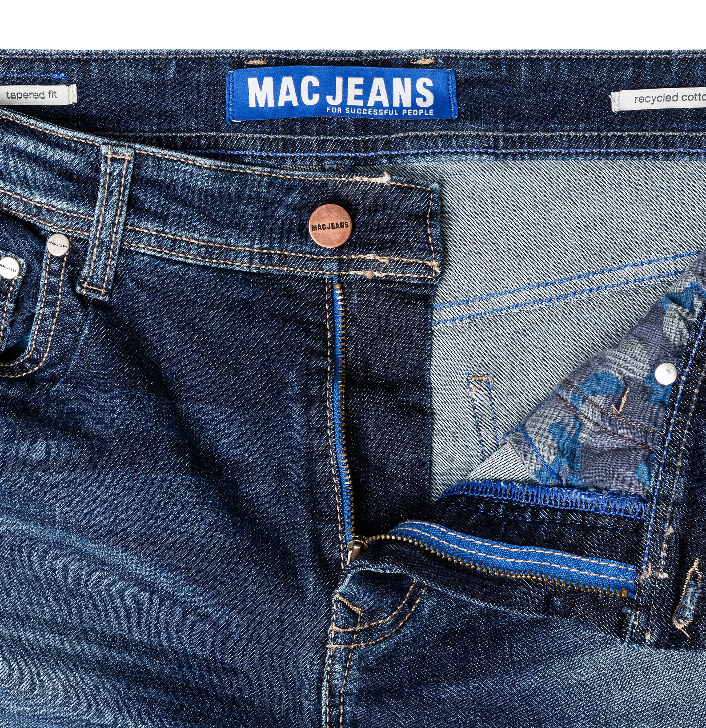 MAC GARVIN Short - Night Indigo Wash - 6694-00-1980-H777 von MAC