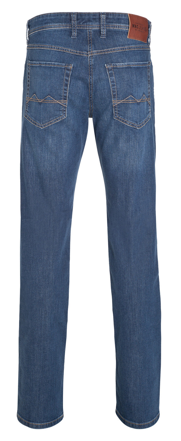MAC ARNE Five-Pocket - Deep Atlantic Blue - 0501-00-0970L-H577