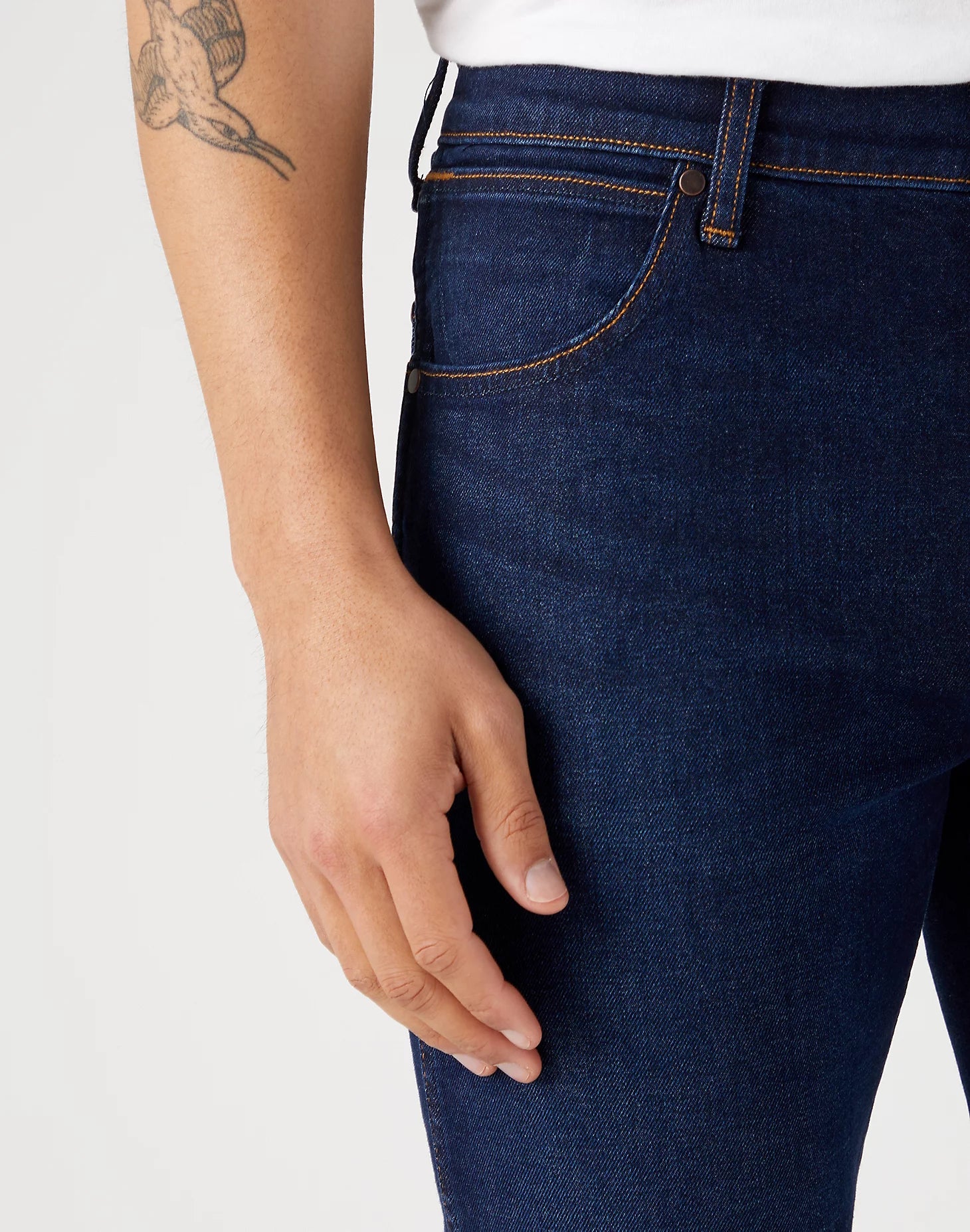 WRANGLER Larston Jeans - Midnight Canyon Blue - 112341469 von Wrangler