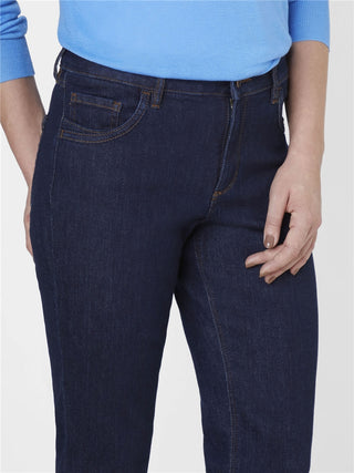 PADDOCKS LARA Straight Jeans - Deep Indigo Rinse - 60541 7138.4405