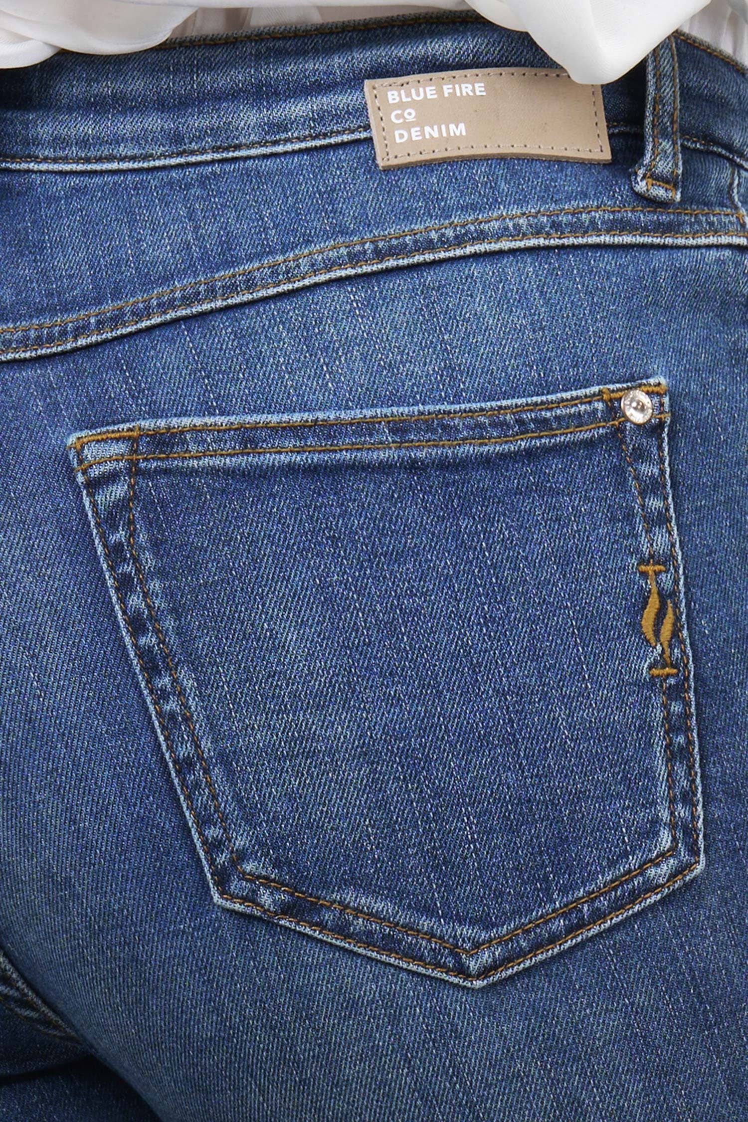 BLUE FIRE Lara Skinny Jeans - Deep Atlantic Indigo - 1136.262 von Blue Fire