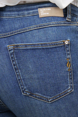 BLUE FIRE Lara Skinny Jeans - Deep Atlantic Indigo - 1136.262