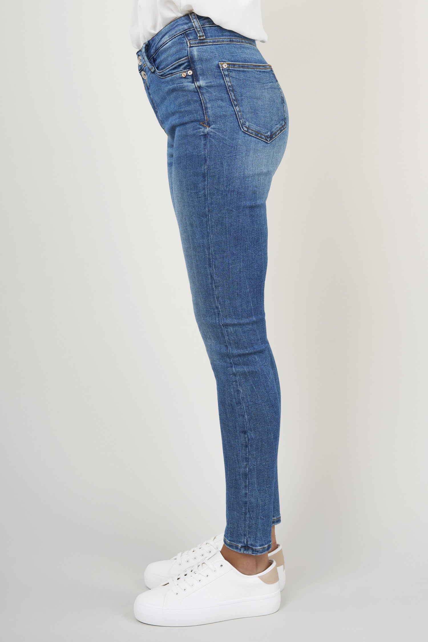 BLUE FIRE Lara Skinny-Fit Jeans - Sunlit Cobblestone Blue - 1136.261