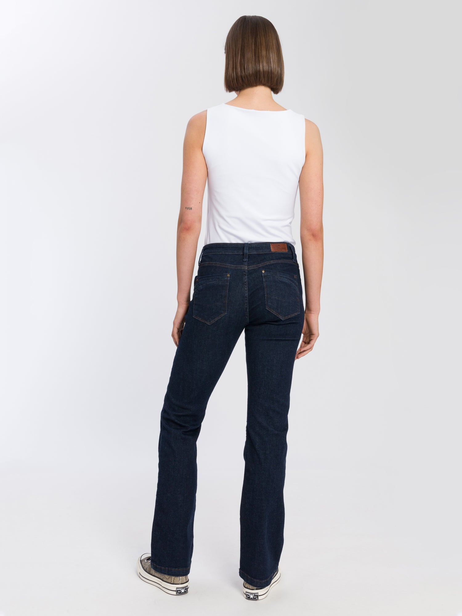 CROSS JEANS LAUREN Bootcut - Midnight Indigo - H485-022