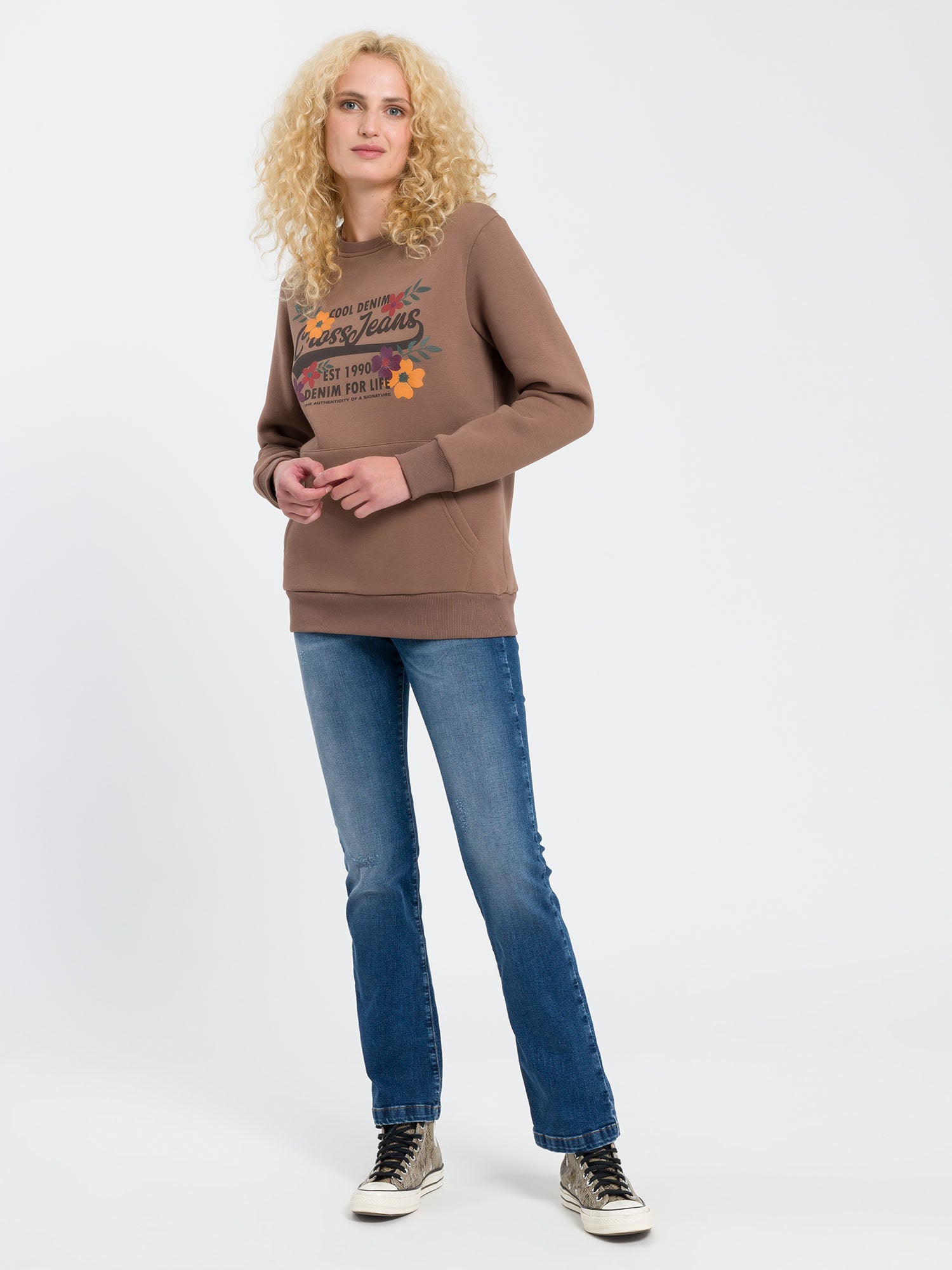 CROSS JEANS Lauren Bootcut - Denim Skyline - H485-019 von Cross Jeans