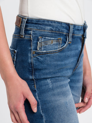 CROSS JEANS Lauren Bootcut - Denim Skyline - H485-019