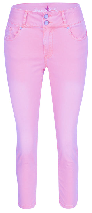BUENA VISTA TUMMYLESS 7/8 lavender 2104 J5658 4003 HL8.2829 - Stretch Twill