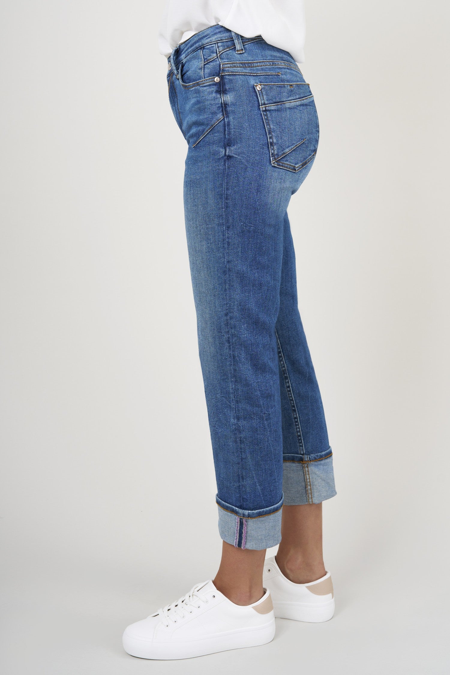 BLUE FIRE Lea Straight Jeans - Pacific Ocean Blue - 1165.261