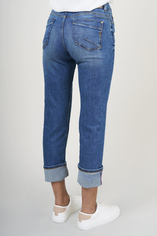 BLUE FIRE Lea Straight Jeans - Pacific Ocean Blue - 1165.261