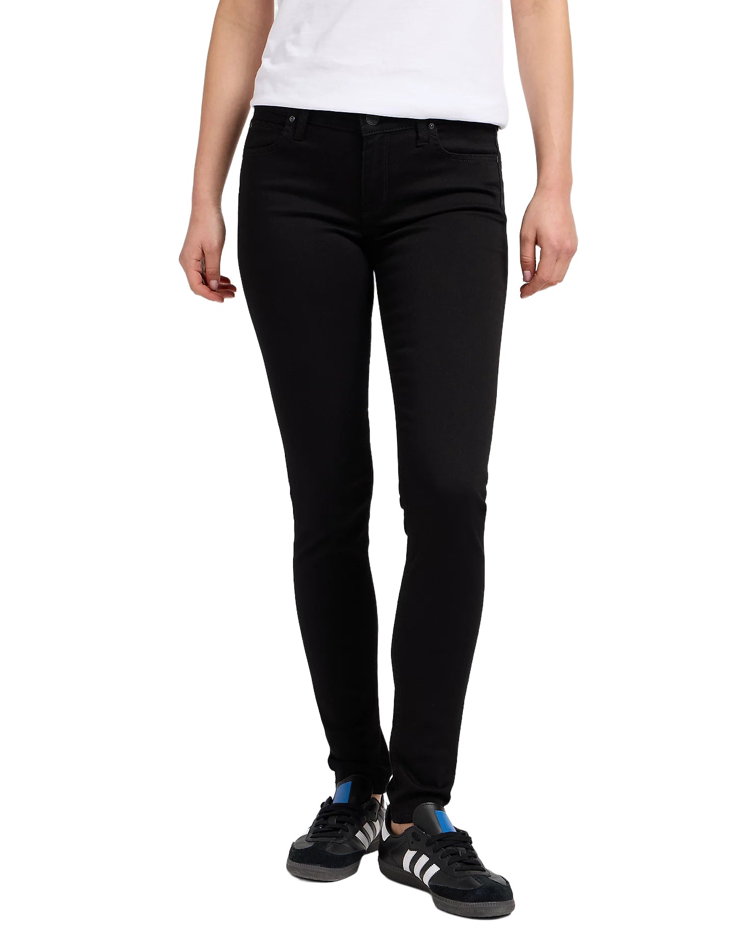 LEE SCARLETT - Noir Velvet Tapered Jeans - 112111638
