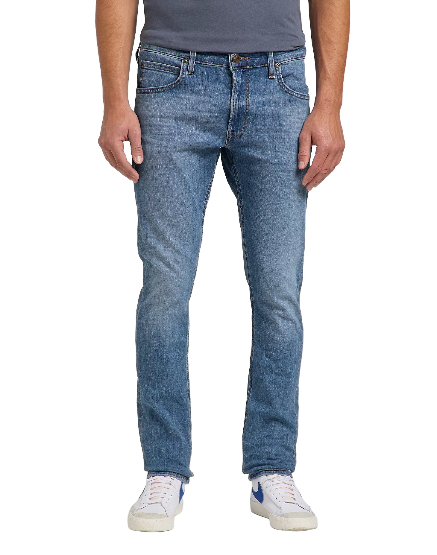LEE LUKE Five-Pocket - Light Seascape Blue - 112144464