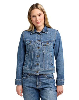 LEE RIDER JACKET Jeansjacke - Ocean Wash Denim - 112341297