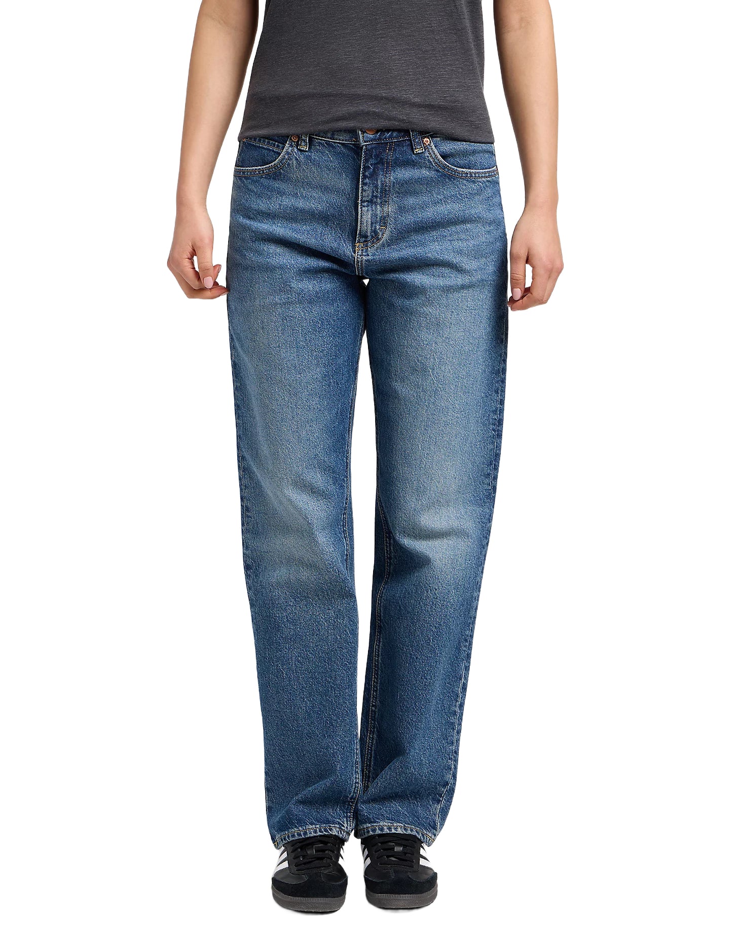 LEE RIDER CLASSIC Straight-Jeans - Indigo Drift Blue - 112341354