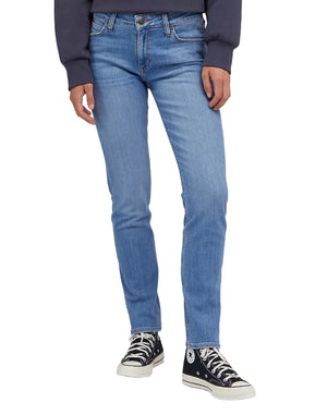 LEE Elly Mid Five Pocket - Skywashed Harbour Blue - 112346309
