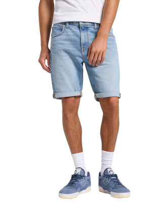 LEE 5 POCKET SHORT Dwight Light - Sky Harbor Blue - 112363931