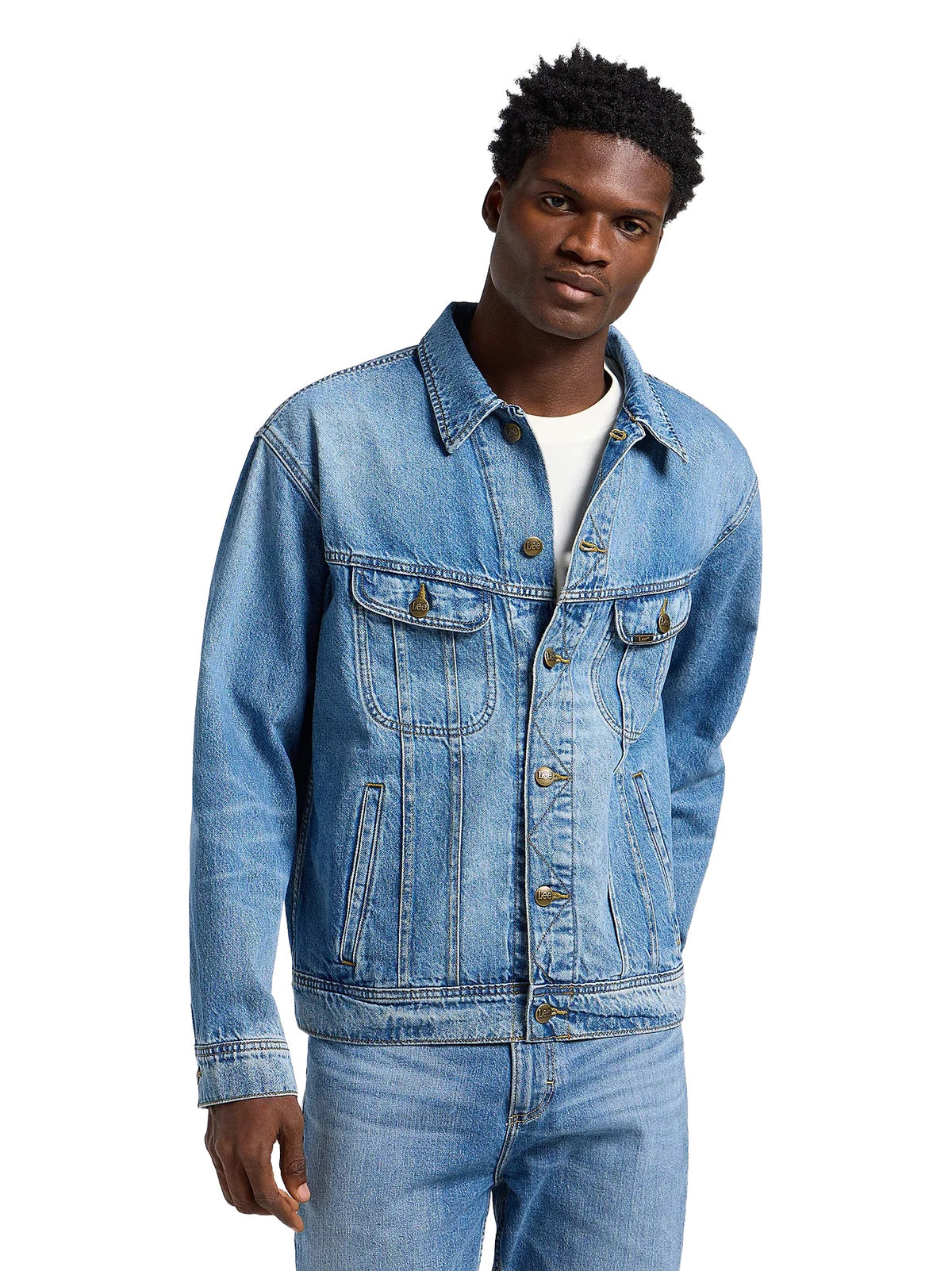 LEE RELAXED RIDER JACKET Jeansjacke - Coastal Wash Blue - 112364153