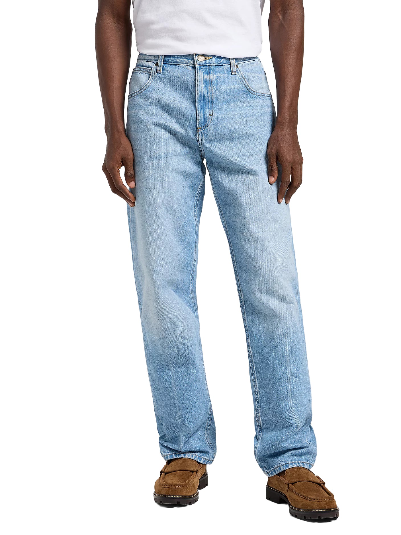 LEE Oscar Five Pocket - Skywood Wash Blue - 112364191