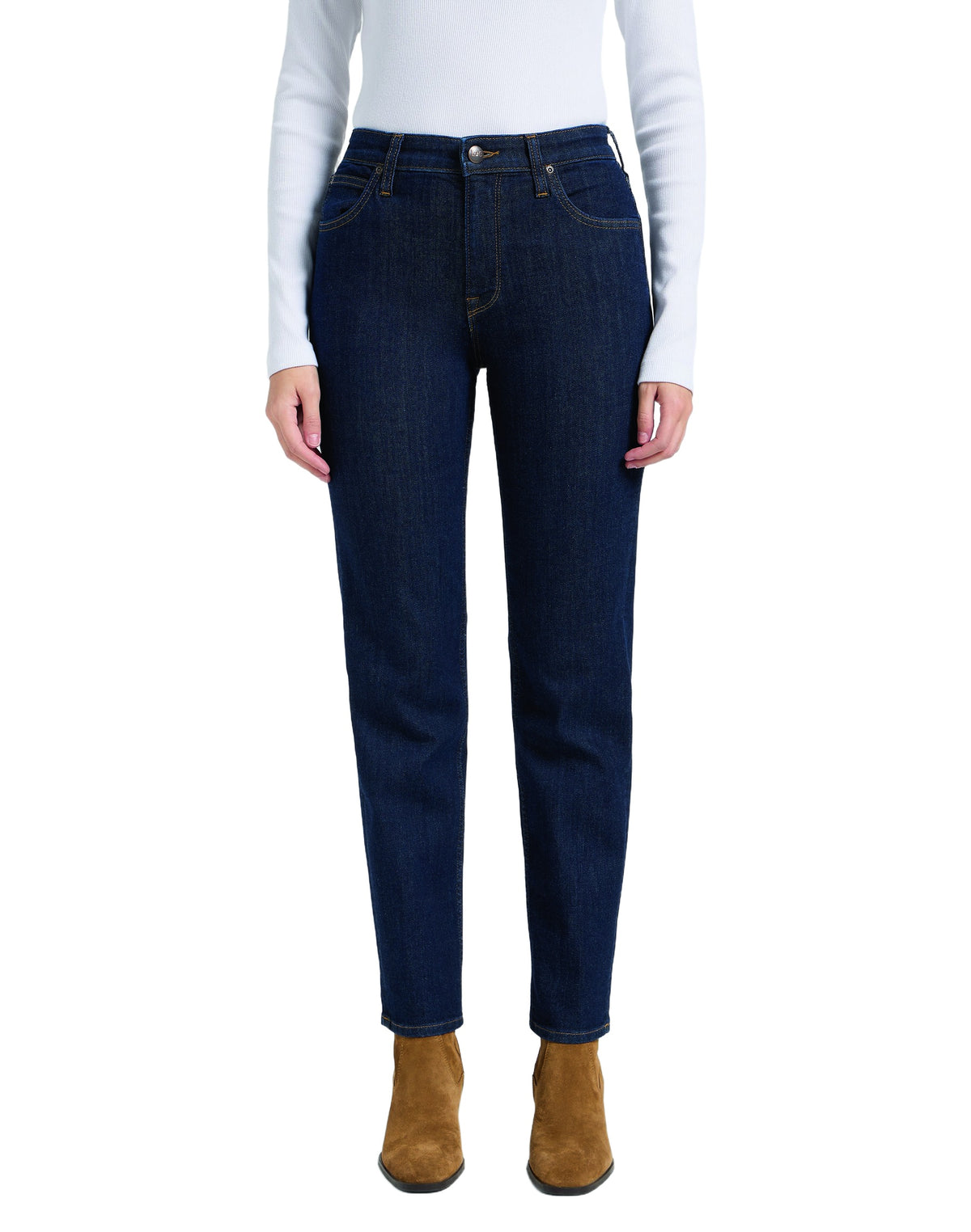 LEE CAROL straight Jeans - Deep Slate Indigo - 112372650
